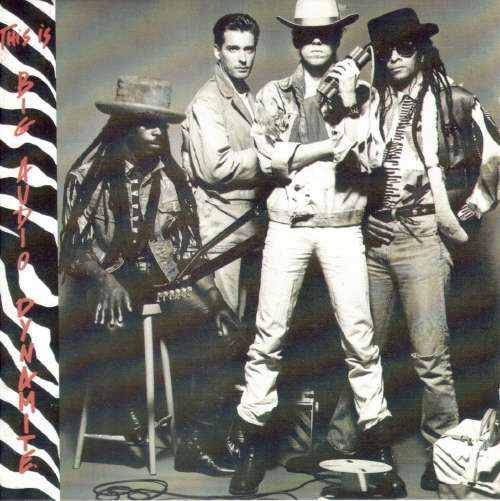 This is big audio dynamite album cover