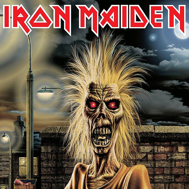 Iron Maiden Iron Maiden Album Cover