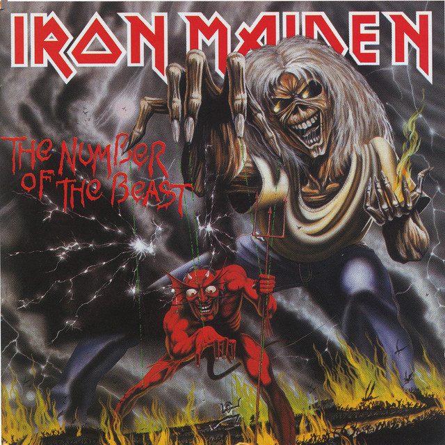Iron Maiden Number of the Beast Album Cover