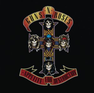 Guns n Roses - Appetite for Destruction album cover
